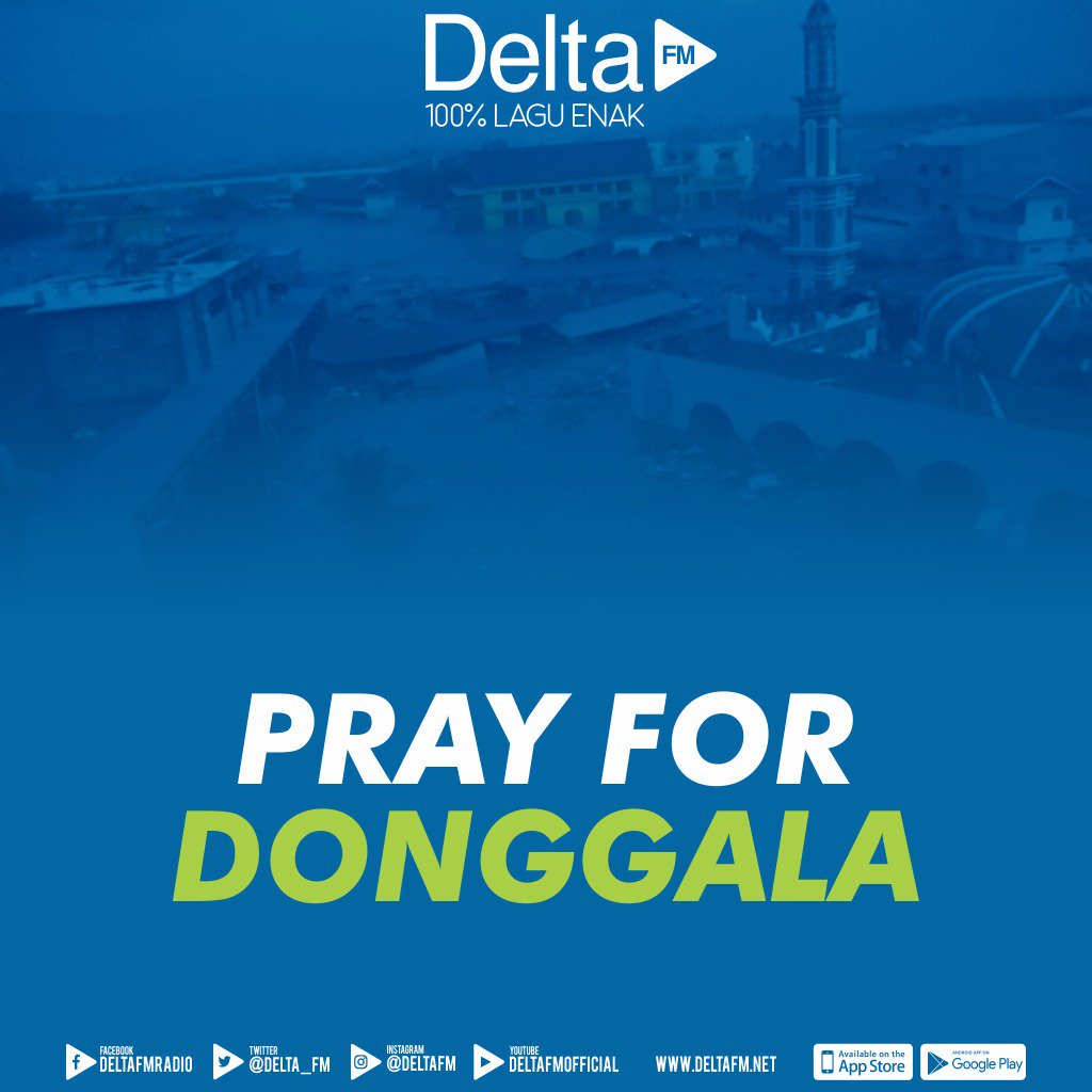 DeltaFmSurabaya's tweet photo. Delta FM mengucapkan turut berbela sungkawa atas bencana alam yang terjadi. Semoga saudara-saudara kita diberikan keselamatan.
-
#PrayForDonggala #PrayForPalu #Gempa #Earthquake #DeltaFlash #BreakingNews https://t.co/gcvhk5zpyq