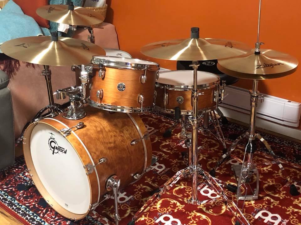 gretschdrums's tweet photo. Gretsch Fan, Peter Sartorius shared this pic of his Catalina Kit with us! What do you think? He couldn't be happier!. #gretschdrums #micitlikeit https://t.co/pPeH9Vl2Zt
