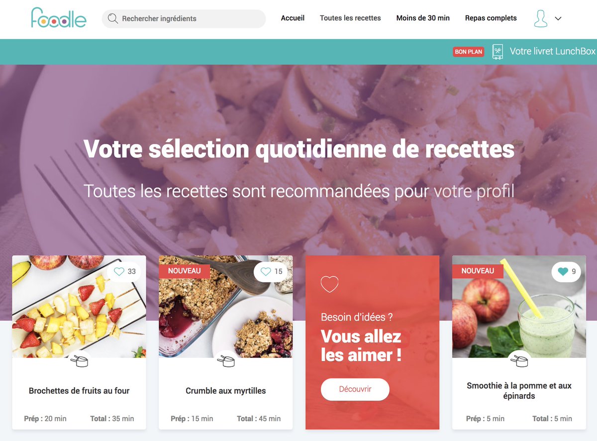 WeDigitalGardn's tweet photo. We're proud to share that @FoodleFr, @GroupeSEB's culinary assistant developed in partnership with @WeDigitalGardn is listed as one of the 5 #apps to discover from the Food Use Tech conference, organized by @LaFoodTech! ➡️ https://t.co/ncnW5XYoNK 👏. #Innovation #FoodTech https://t.co/MAUba5JZdH