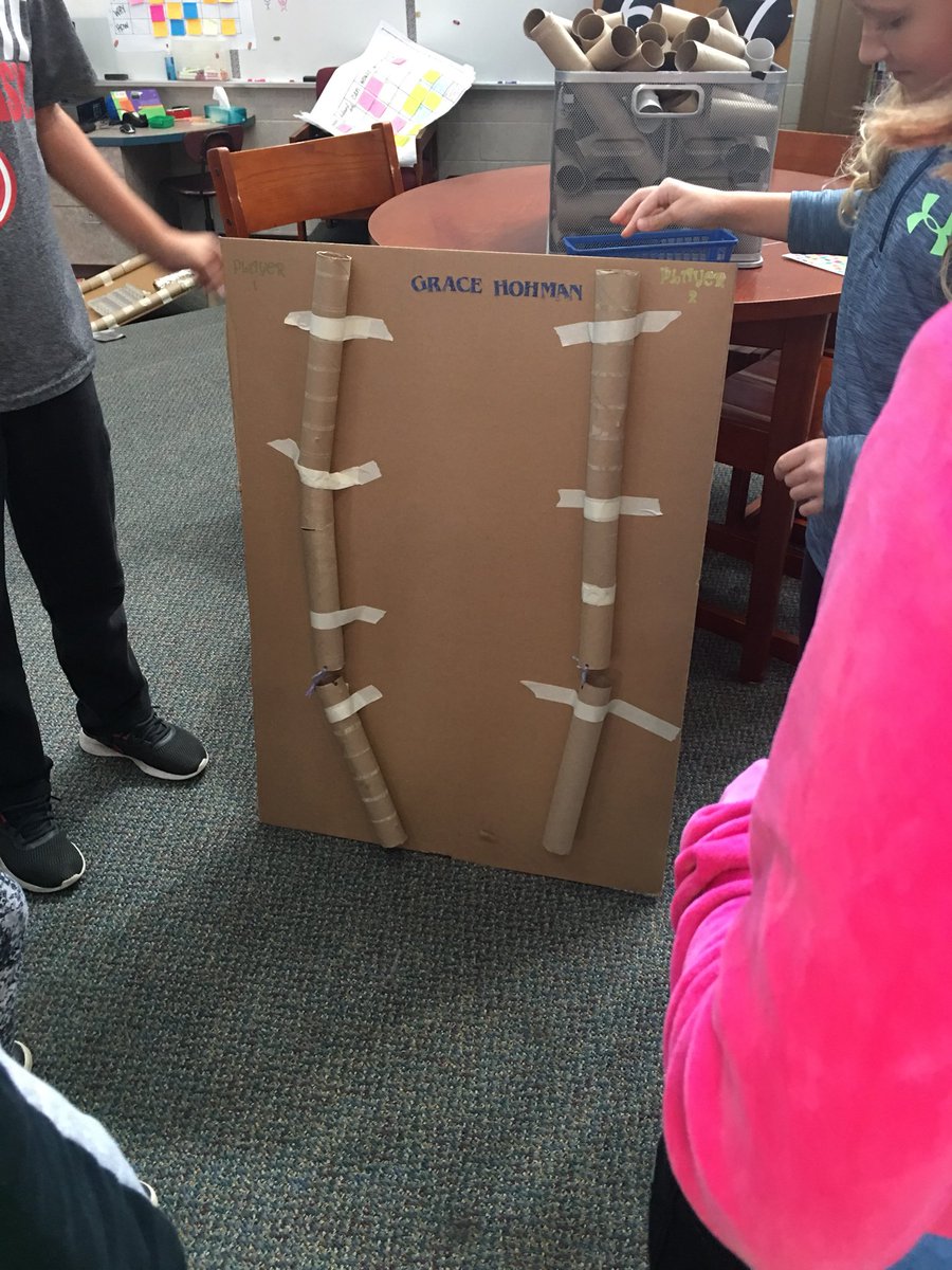 JenniferKinkoph's tweet photo. Marble run creating with 5th grade! #LeightonPride https://t.co/szjXHLQp3w
