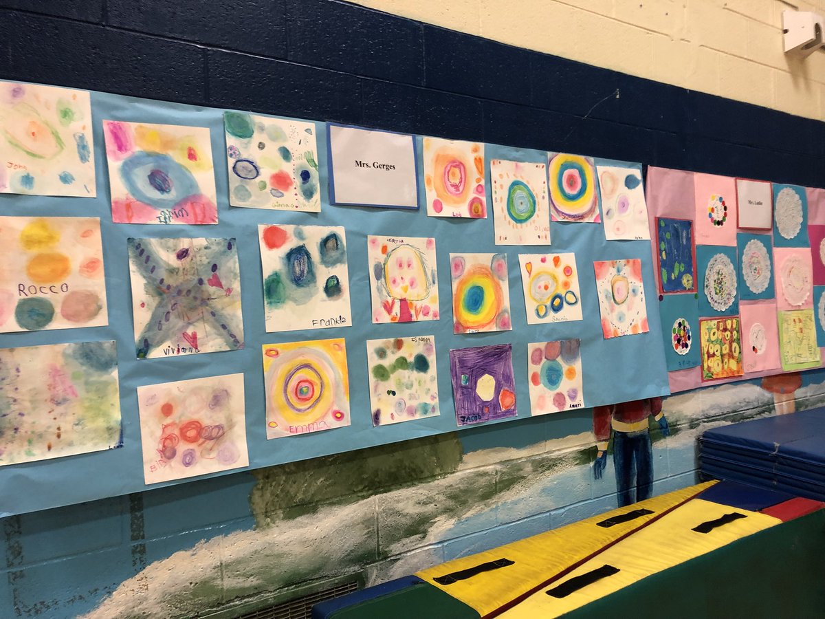 CommackSchools's tweet photo. #WoodPark is celebrating #InternationalDotDay and we’re seeing spots in front of our eyes! #Mack #CommackSpirit https://t.co/iUMt4kK8C3