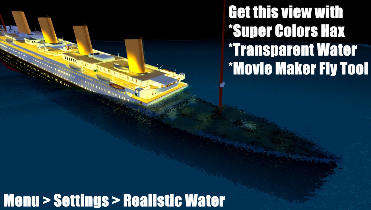 Roblox Titanic Legacy Roblox Free Merch - awsome realistic river terrain roblox