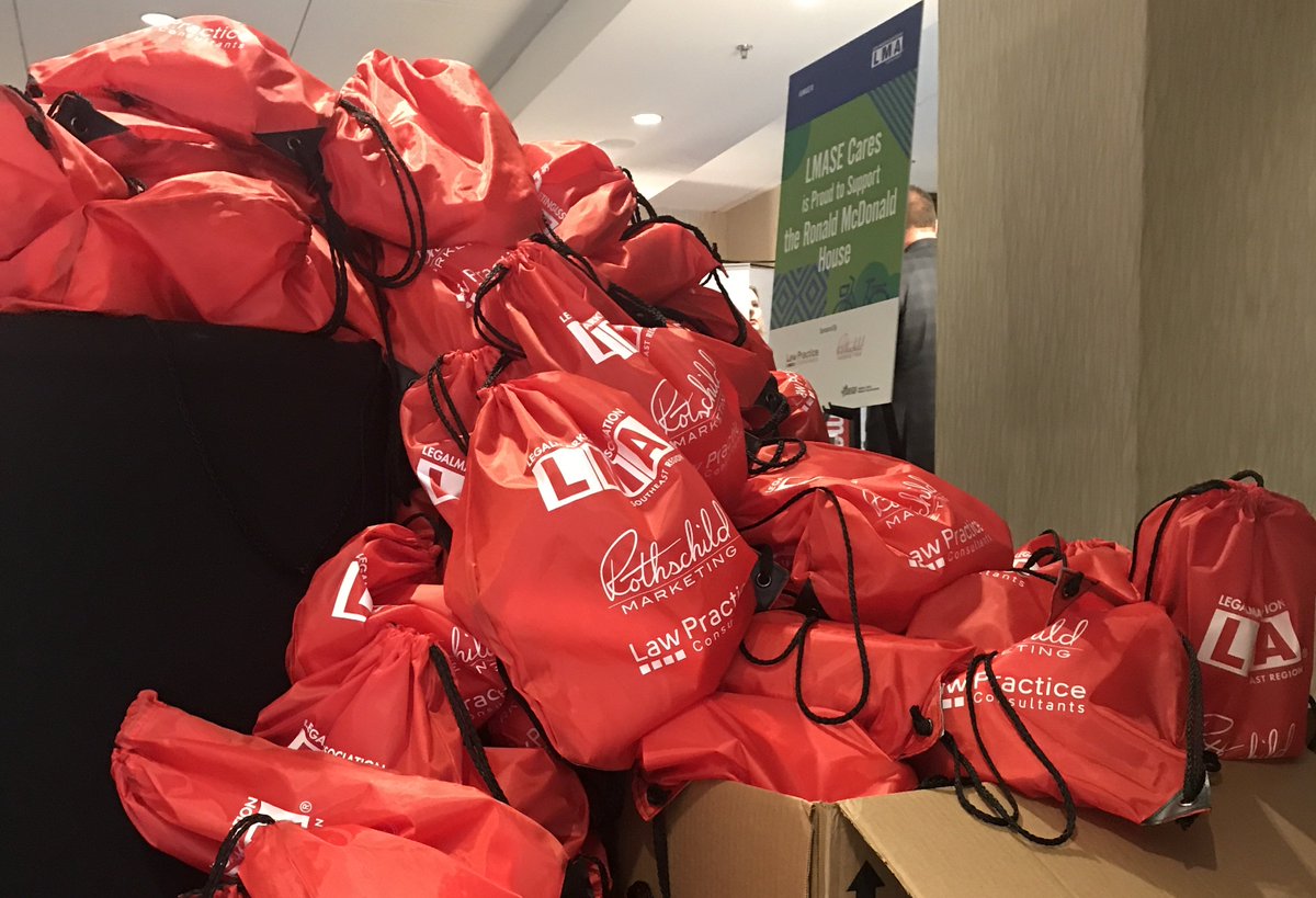 LMAsoutheast's tweet photo. Thank you to everyone who packed a #LMASECares bag, as part of #LMASE18. We delivered 500 care bags to the Ronald McDonald House Charities of the Carolinas! https://t.co/2DXKaIigjM