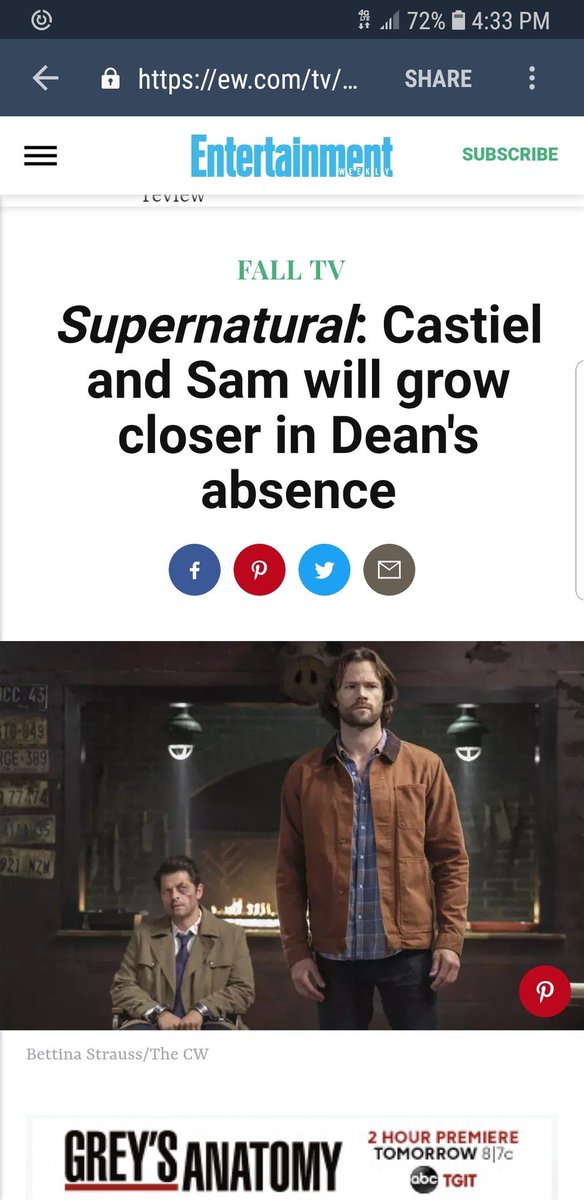 asimplefeeling's tweet photo. hfjdjsksk spn really just went and said fuck you to both wincest AND destiel shippers i have nothing but respect https://t.co/tnwCFNXhnp