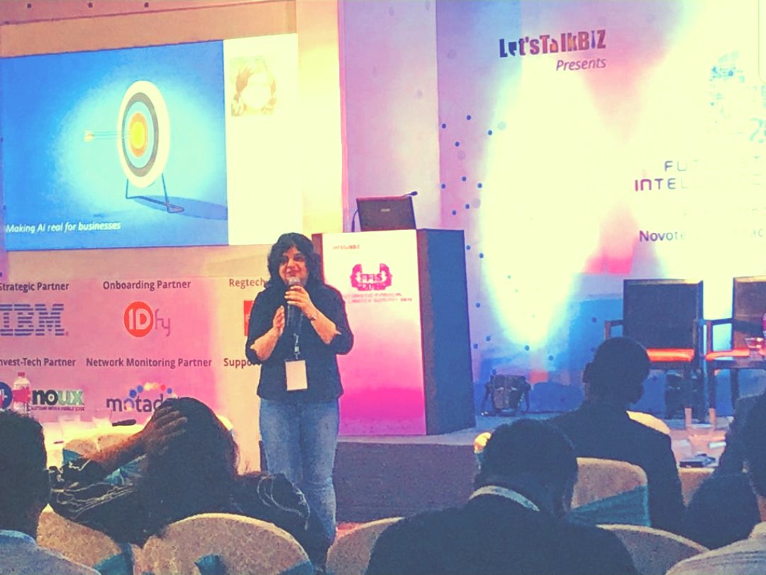 SehrawatKD's tweet photo. Great insight from @GGurnani & @ShankarSundarrajan at #FFIS2018 “Banking on Artificial Intelligence – A forward-looking landscape” and a Panel discussion in the area of “Realizing the value of Data and AI”@amitsaluja73 @ibm_in @LetsTalkB2B https://t.co/Pm3xqewOa2
