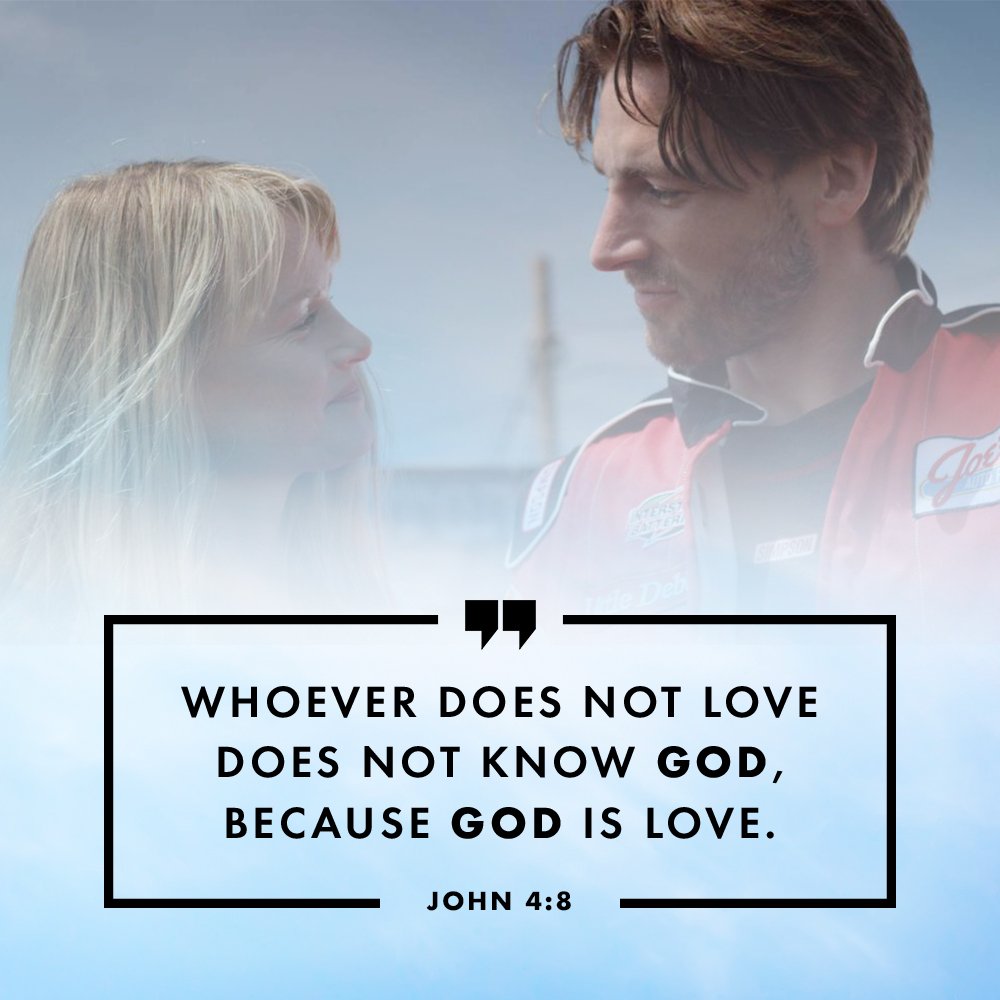 When you have love in your life, you can feel God's presence! In God Bless the Broken Road, Amber finds love through her #friends and #family, in racecar driver, Cody Jackson, and most of all, in #God. See #GBBR in theaters this #weekend! Get tickets here: bit.ly/GBBRTickets