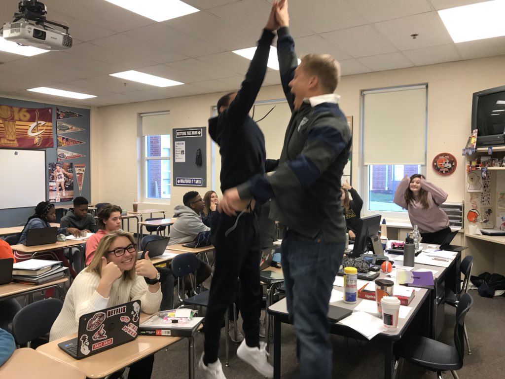 BethMariola's tweet image. @Ksclassroom Mr. Kalkbrenner is the WINNER of this week’s Tiger Innovation Challenge!! #GorBrenner @theTwinsburgHS