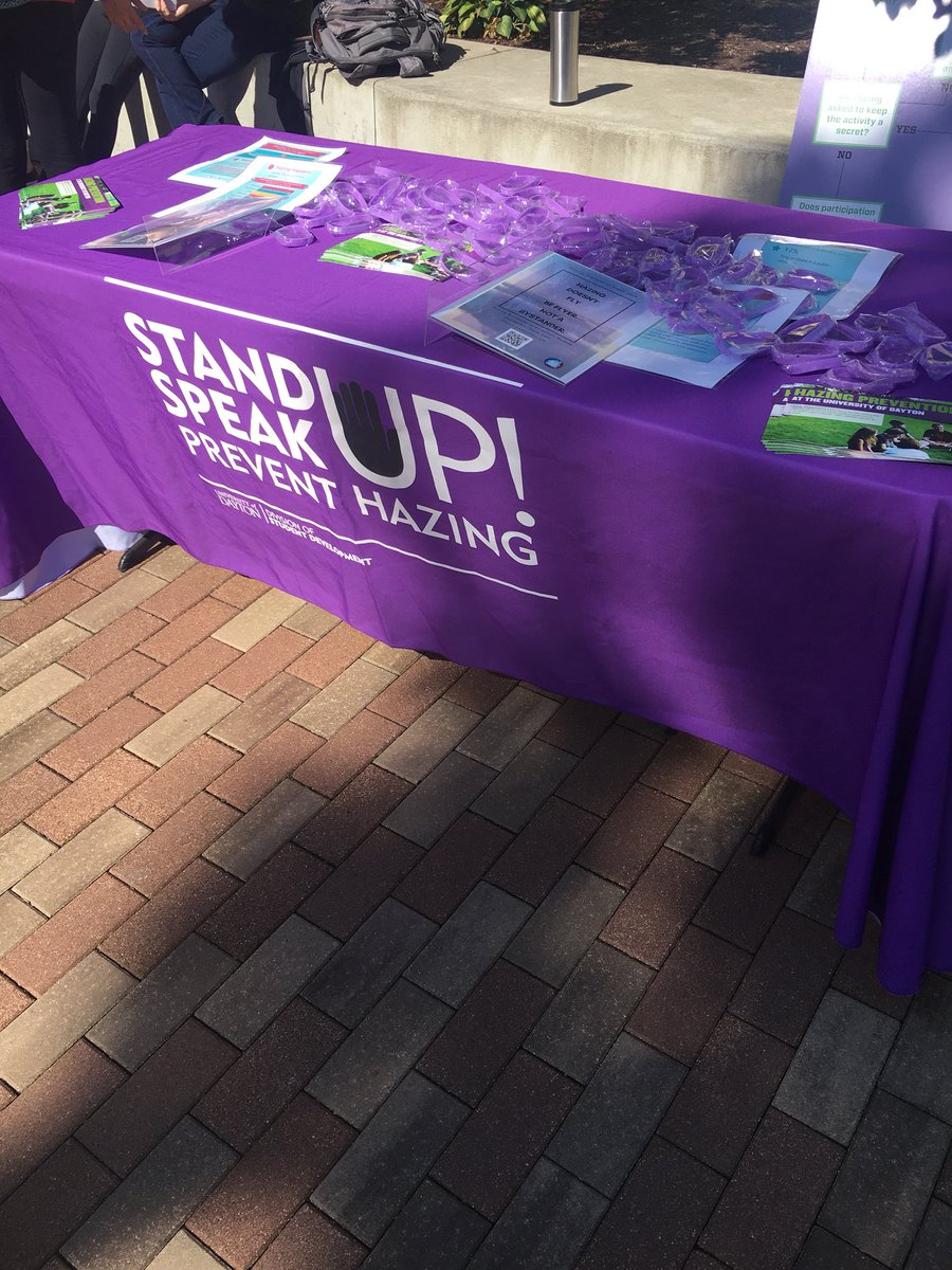 Last day to get you PATH Credit for the Hazing Module! Stop by today outside KU and scan the QR code #technology #HazingDoesntFly #FlyersDontHaze #NationalHazingPreventionWeek #NHPW18