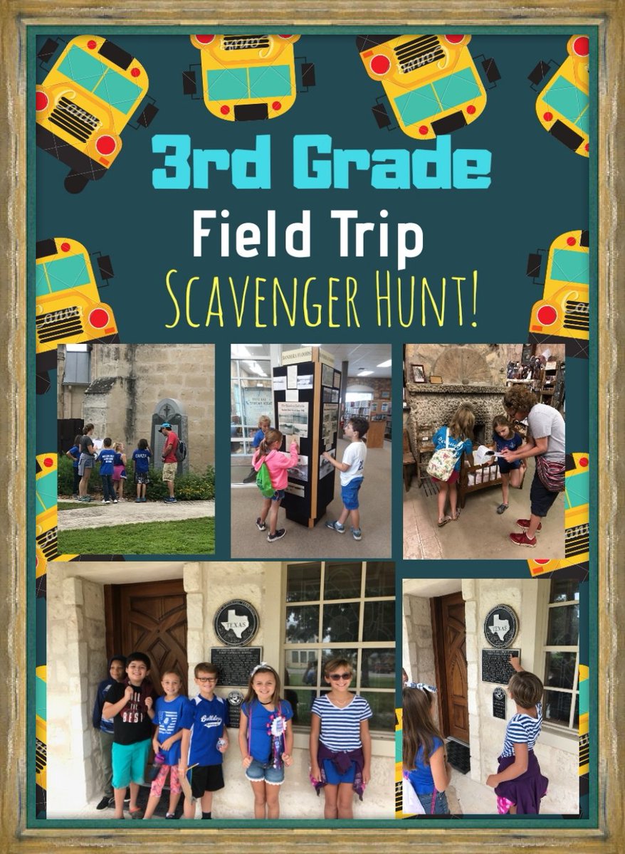 AesBulldogs's tweet photo. 3rd Grade Scavenger Hunt around Bandera! #aesthirdgrade #bulldoglearners #learnsomethingnew #ourhometown #history #wearebandera https://t.co/QxivjWjb9u