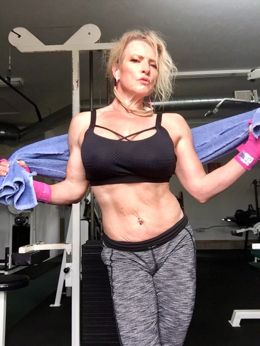 Been kicking ass on the workouts💪#kickboxing #milf #abs 53 years old-never stop fighting👍💪👍 #FitFriday<a href="/tag/kickboxing"class="tags">#kickboxing</a><a href="/tag/milf"class="tags">#milf</a><a href="/tag/gymtime"class="tags"><span>#gymtime</span></a><a href="/tag/abs"class="tags"><span>#abs</span></a><a href="/tag/fitfriday"class="tags"><span>#fitfriday</span></a><a href="/tag/rockthatbody"class="tags"><span>#rockthatbody</span></a>