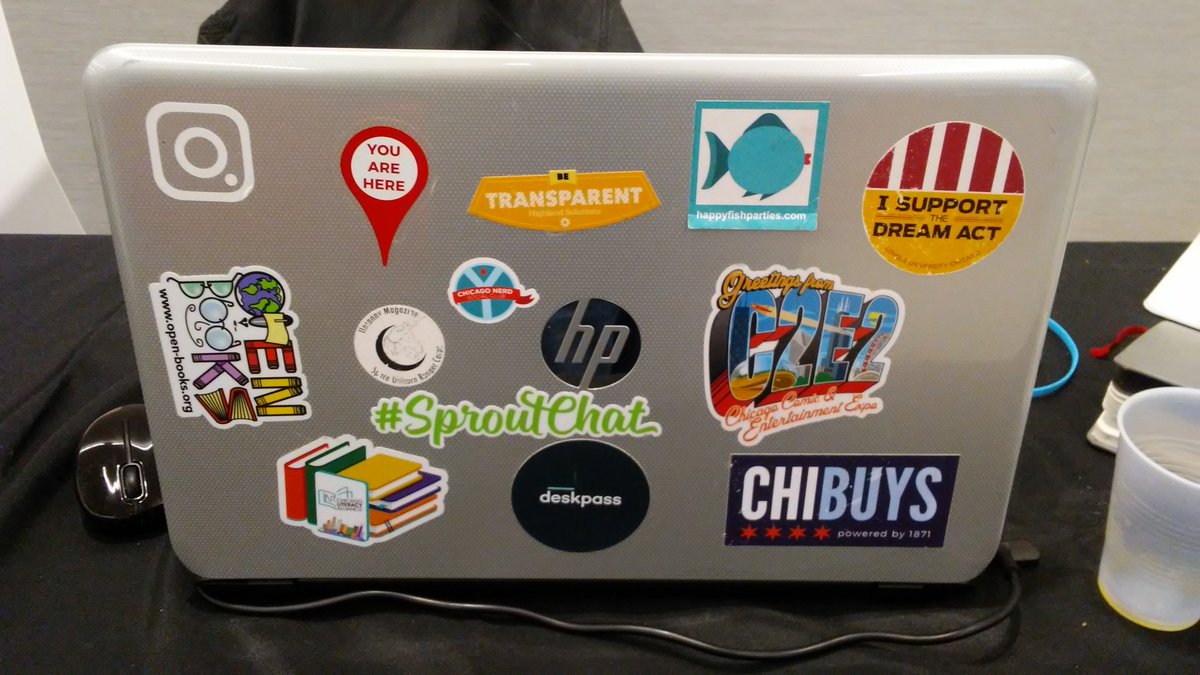 TechThursdays's tweet photo. If you're attending, please say hi to @gordondym , who's helping with our social media outreach. Look for the laptop case with the stickers and say "hello!" https://t.co/mpHeKDDPgJ