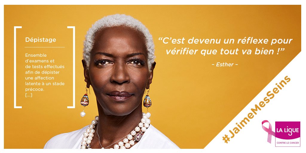 laliguecancer's tweet photo. #OctobreRose - Détecté à un stade précoce, le cancer du sein peut être guéri dans 9 cas sur 10. 
Dès 50 ans, une mammographie de dépistage est recommandée tous les 2 ans. Cet examen est pris en charge à 100% par l’Assurance Maladie. #JaimeMesSeins
https://t.co/PtR7yO7Jo1 https://t.co/KvYW6rach1