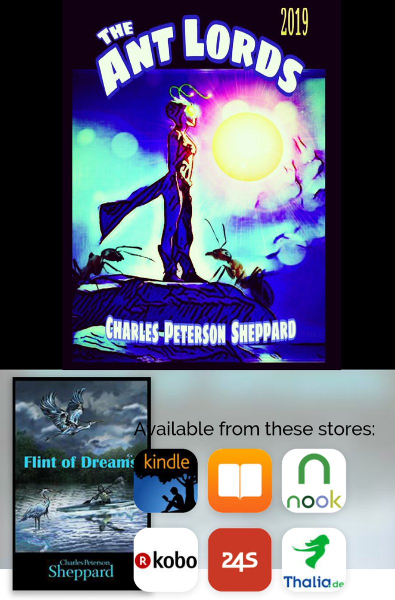 The Ant Lords 
                  in 2019
by Charles Peterson Sheppard
Author of 'Flint of Dreams'
    NewGen SciFi for NewGen Readers
books2read.com/u/mKKPg9
#Literature #SciFiVampire  #authors