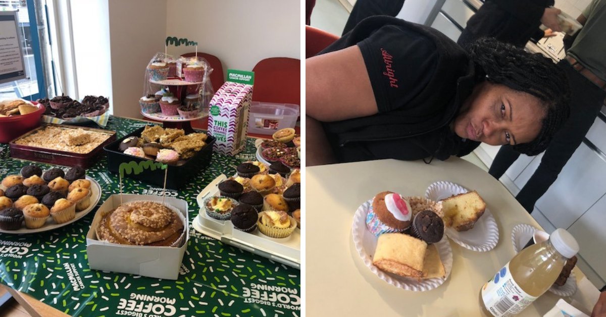 Well done to our #Andover team on raising £110 for #Macmillancoffeemorning. Wonder if there are any left?