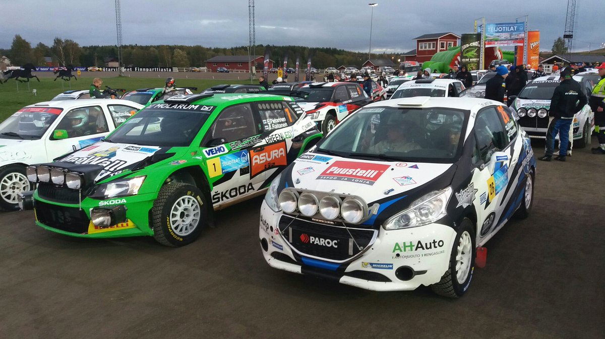 #RalliSM final event @teijotalotralli is about to start👊