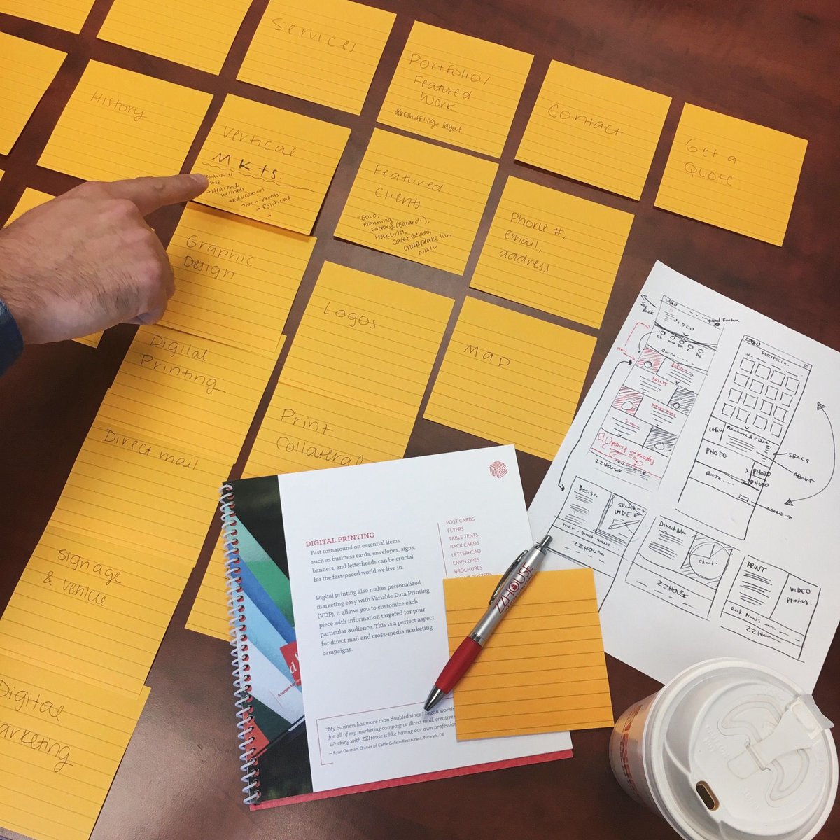 zzhousedesign's tweet photo. Our team spent the morning doing a card sorting exercise and discussing our new website 🤗💻 we have exciting things coming up in the next few months! #branding #strategy #marketing #design https://t.co/K3NWDonS5l