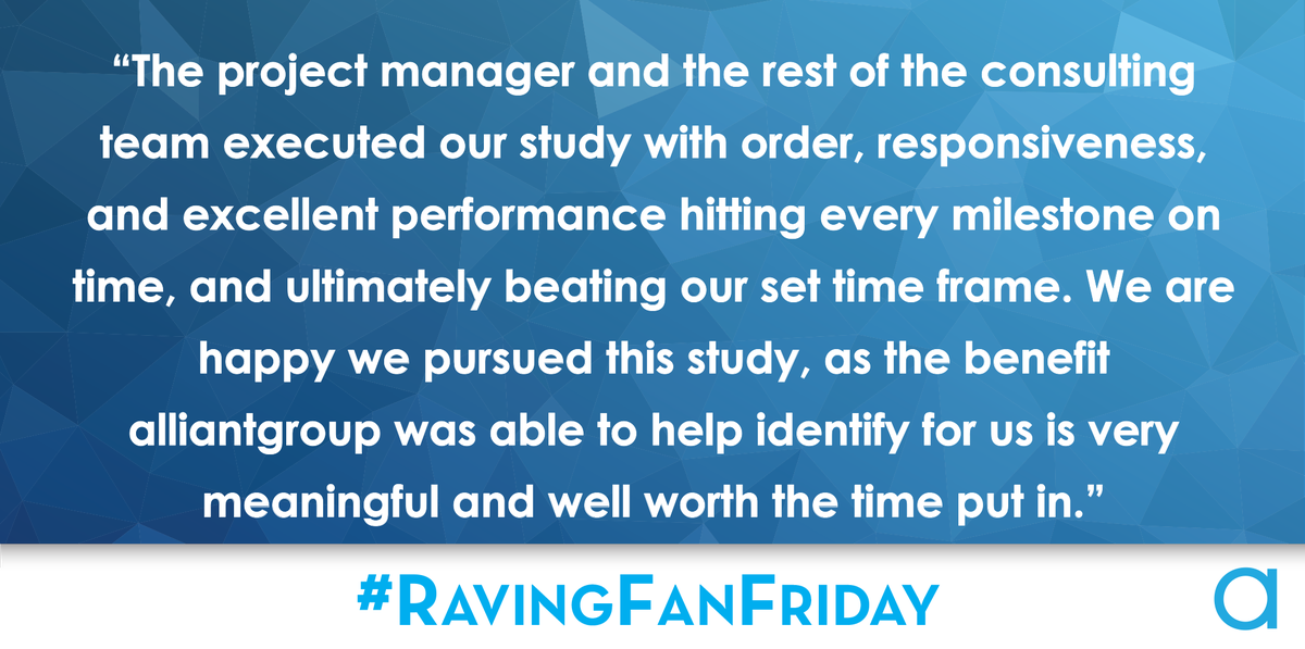alliantgroup's tweet photo. This week's Raving Fan is a construction company from Indiana! #RavingFanFriday https://t.co/3W2nFzTbeE