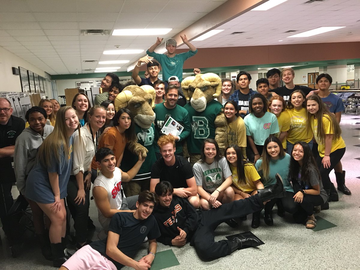 SharondaTims's tweet photo. Congratulations Matt Rielly and Joe George on being selected as Berkner’s Rams of the Month! @BerknerHS @Coach_Rielly @mrgeorgeteaches #BHSConnects #RISDGreatness https://t.co/cJ9RZzhEWS