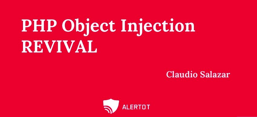 Here are the slides of our presentation yesterday at #ekoparty  and the open-source project called poiwer. Enjoy!

speakerdeck.com/alertot/php-ob… 

github.com/alertot/poiwer