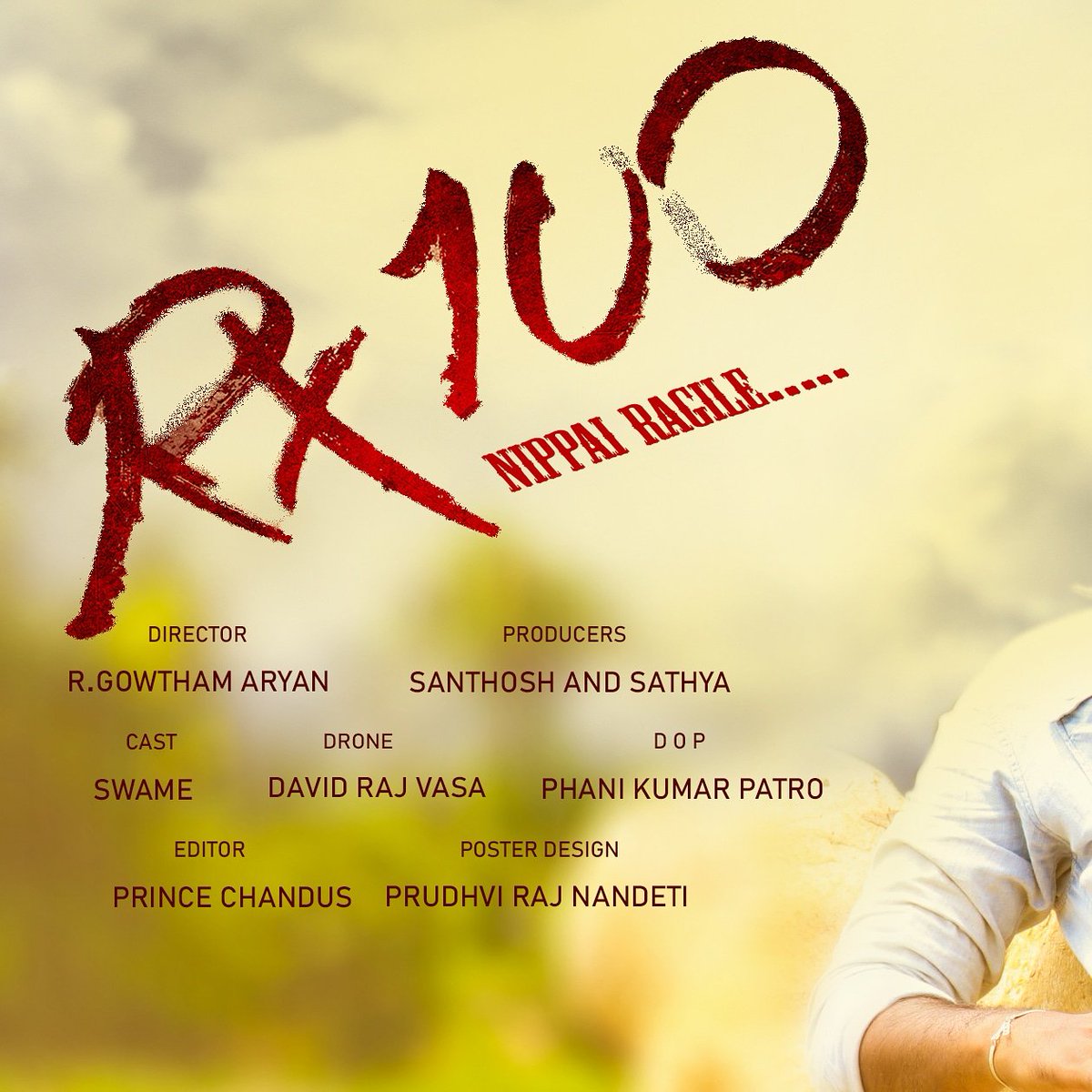 gowtham_aryan's tweet photo. https://t.co/0eAlGz8txt & Enjoy #NIPPAIRAGILE.... #CoverSong From #TeluguMovie #RX100 an incredible love story . #Directed by: Gowtham Aryan . #PRODUCERS: Satya Sai Chinnam& Santhosh S #Cast : #swamee . DOP : Phani kumar patro. Drone: #davidrajvasa
Editor: Prince Chandus https://t.co/kGYRSgI3qz