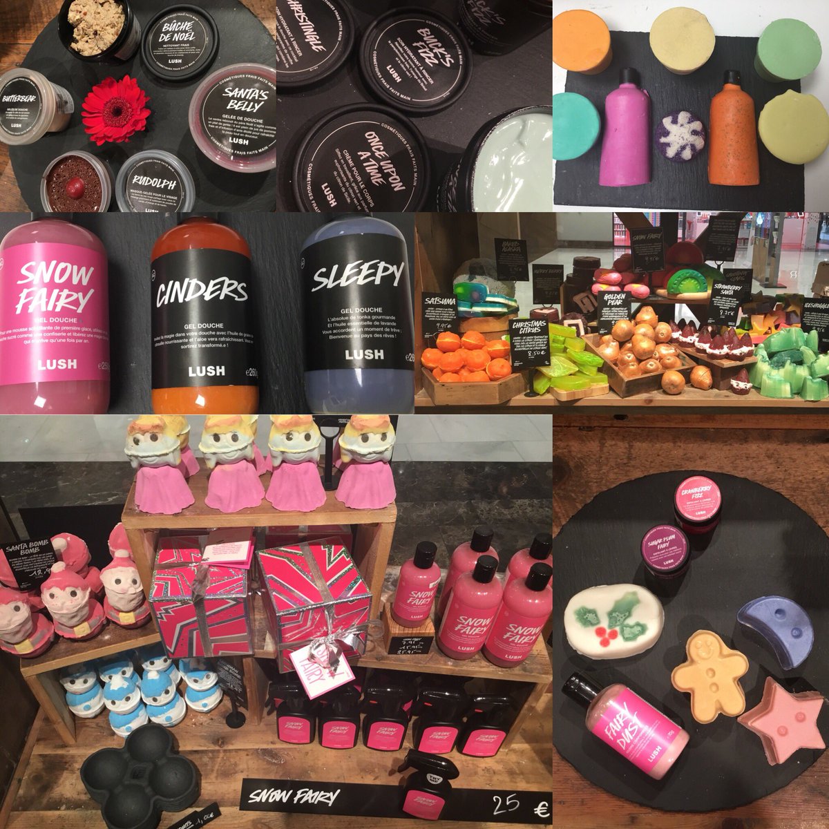 Vous en rêviez .. La voici .. La collection de Noël a posée ses valises chez Lush .. Des produits intemporels tels que Snow Fairy, aux nouveautés, le père Noël vous a gâtés ! 🙈😍 
#noel #christmas #snowfairy #lushcosmetics