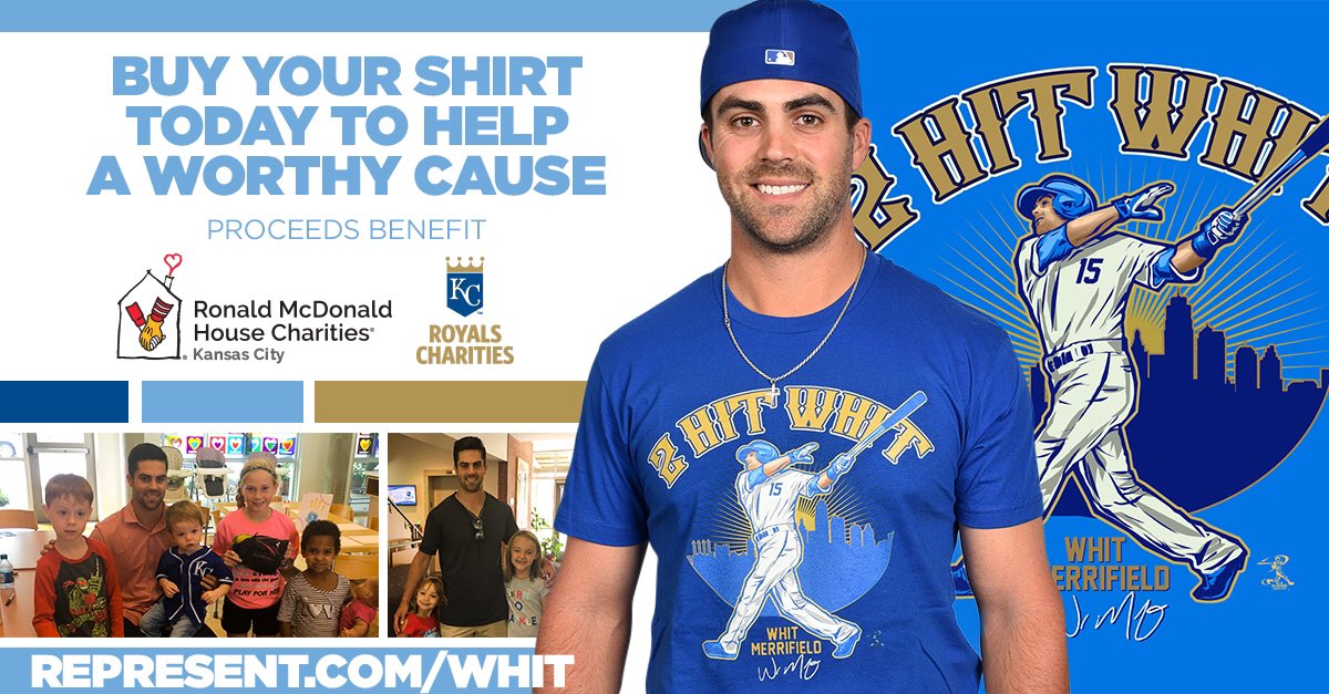 whit merrifield t shirt