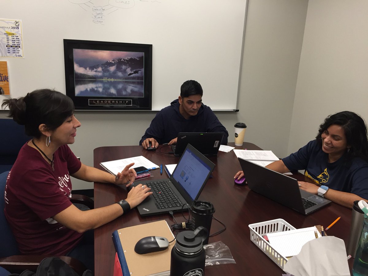 tracywalt64's tweet photo. Collaboration at its best- Soc Studies Newcomer teachers sharing awesome ideas on best practices for our EL students! #watchmmjhlead https://t.co/G37wQZsMIz