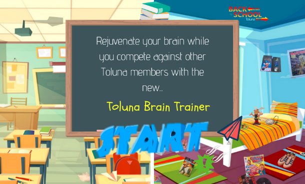 Have you made it to the leader board? Toluna's about to school you with our new brain teasers game. Can you master it? us.toluna.com/games