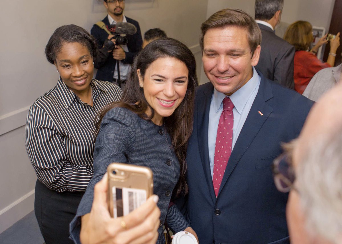 RonDeSantis's tweet photo. Grateful to be endorsed by the @FlChamber and join the Greater Miami Chamber of Commerce today. I'll always fight to keep taxes low, end burdensome regulation, and empower job creators so that we can grow our world-class economy. https://t.co/t4N5QEOv4A