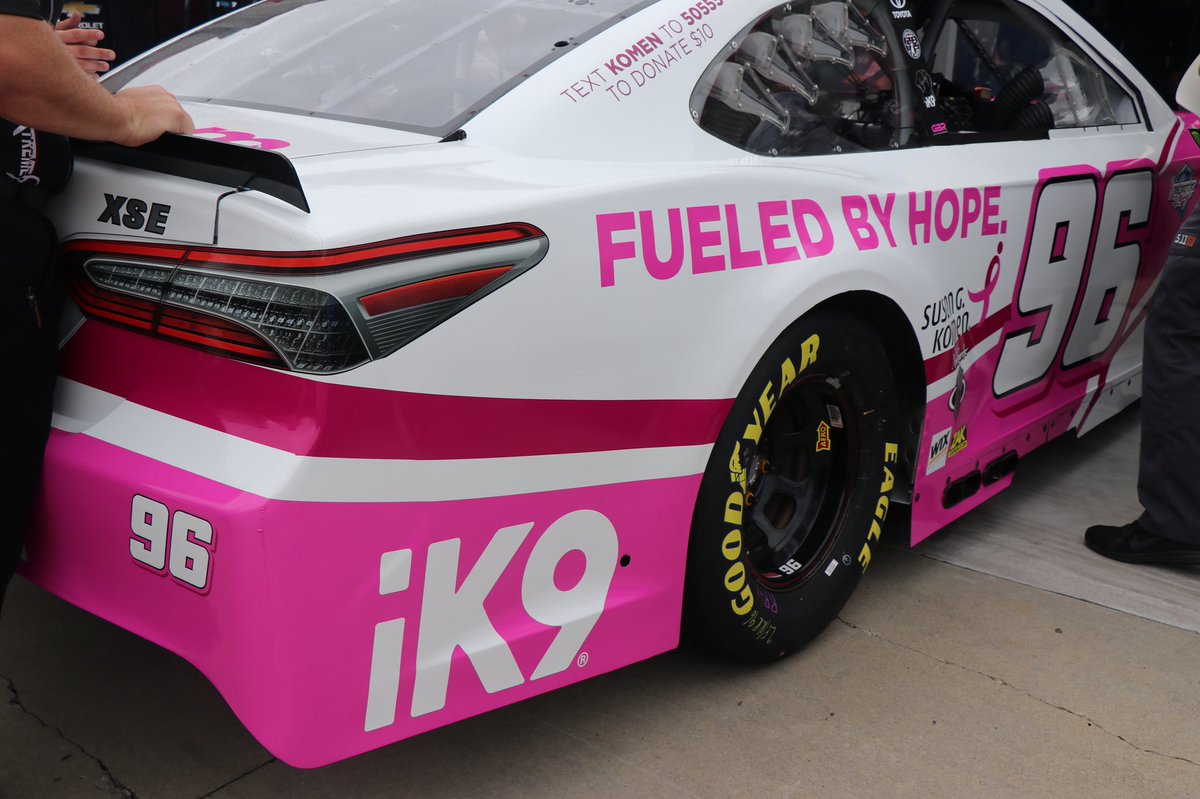Xtreme_Concepts's tweet photo. This month we are #FueledByHope with @SusanGKomen racing for a cure. Cancer is a terrible disease that has impacted many of our employees and we are focused on raising awareness and donations!!! @GauntBrosRacing @JEarnhardt1 @NASCAR @NASCARonNBC #JeffreyEarnhardt #NASCAR https://t.co/UZdWSkQ8Lv