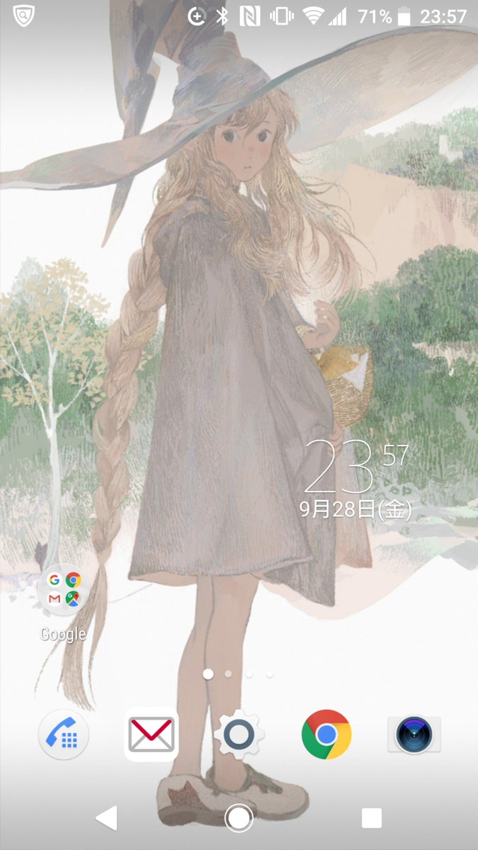 「【有料記事/またよしBOX】今月の待ち受けイラストを公開しました。実際に使ってみ」|またよしのイラスト