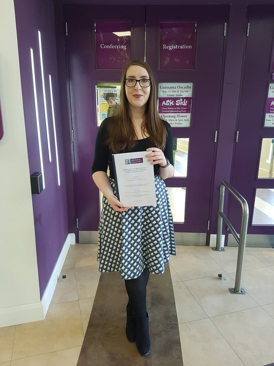 DurandHannah's tweet photo. Thrilled and slightly shell-shocked to have submitted my PhD thesis today 📚💃🍾🥂☕🙈
Thank you so much to @gerry_molloy @nuigPsychology @HealthPsychNUIG and Andrew Murphy @pmrycaretrials1 for all your support #PhDLife https://t.co/dyHTAaFLki