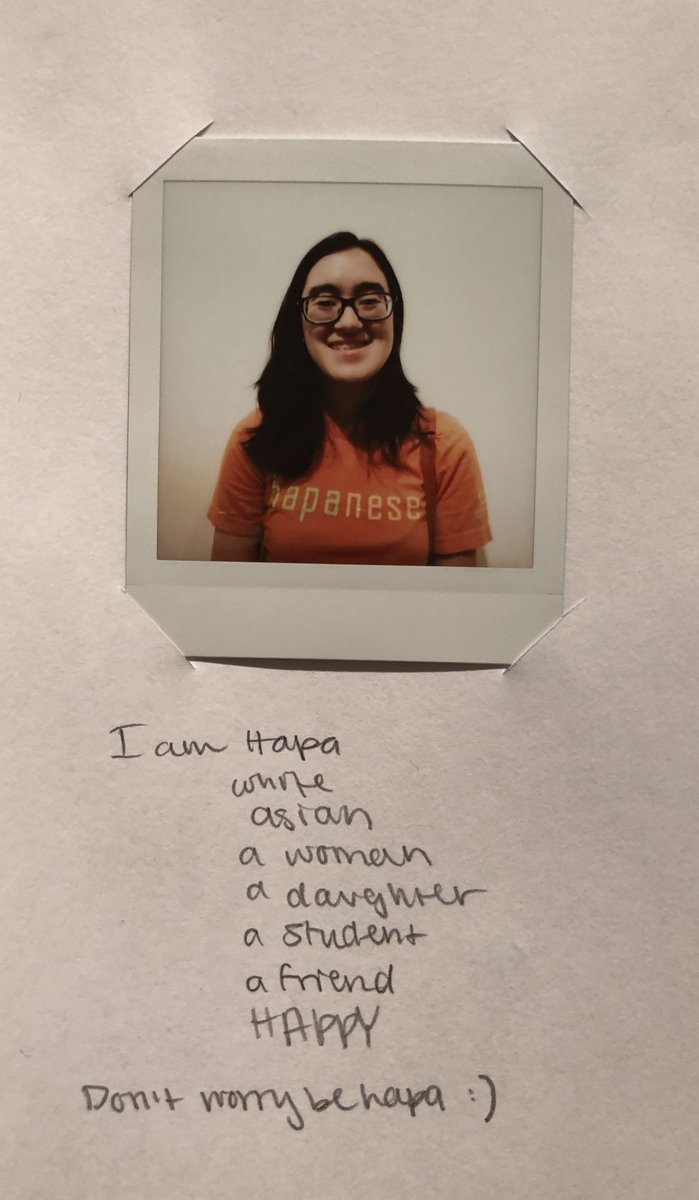jamuseum's tweet photo. Don't worry, be #hapa! On Saturdays, 11:30 a.m. - 5:00 p.m. we invite you to have your photograph taken and tell us how you define yourself! This is in conjunction with "https://t.co/dfNXWpxzjC - 15 years of the #hapaproject" at the museum through October 28. https://t.co/pEsux6brgn