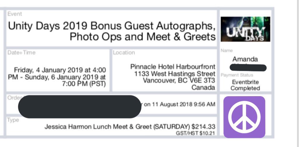 paulsonslourd's tweet image. Hey #Unitykru I unfortunately won’t be able to make it to #UnityDays2019 anymore :/ so I’m trying to sell my weekend GA pass and Jess M&amp;amp;G for face value. If you or anyone you know might want it please let me know!