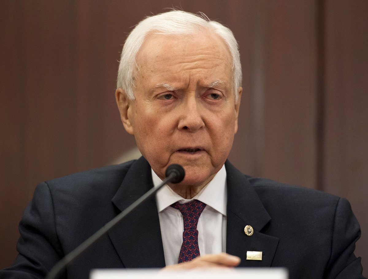 TheOnion's tweet photo. Orrin Hatch: ‘As A Father Of Daughters, I Don’t Give A Flying Fuck What Happens To Them’ https://t.co/vCxTUt2TlL https://t.co/SAVp9AAPoY