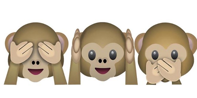 Comucocoop's tweet photo. 🤔Curiositats: Els micos del WhatsApp: 
Es diuen Mizaru (no veure), Kikazaru (no sentir) i Iwazaru (no dir) i representen una dita japonesa que diu "No veure el Mal, no sentir el Mal, no parlar el Mal". Bàsicament és un codi de bona conducta.

🙈🙉🙊 https://t.co/NzEXdVbM7G