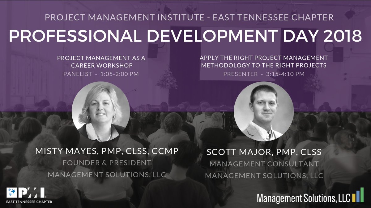 officialmsllc's tweet photo. If you are attending the @etpmi Professional Development Day 2018, please join MSLLC Founder & CEO, @Misty_Mayes, and Management Consultant Scott Major, in their prospective sessions and get connected with Management Solutions! #ProfessionalDevelopmentDay2018 #ETPMI #MSLLC https://t.co/iRG7osOyQs