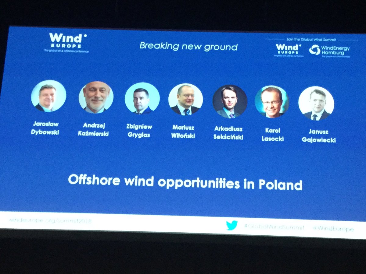 ZGryglas's tweet photo. Olbrzymie zainteresowanie Morską Energetyką Wiatrową w #Europa . #Polska ze swoim wielkim potencjałem wymieniana w #Hamburg jako jeden z najbardziej perspektywicznych krajów. #NPRMEW rządu @MorawieckiM #GlobalWindSummit #WindSummit https://t.co/wZJ7PHb8cf