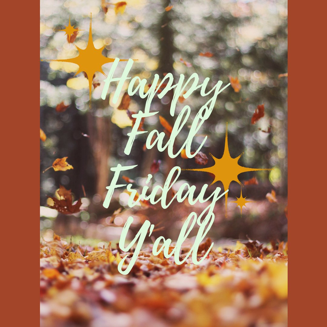 practicecafe's tweet image. Happy Friday Y’all! It’s the first Friday of the Fall season so it’s time to celebrate! #FallFriday #HappyFall #TGIF