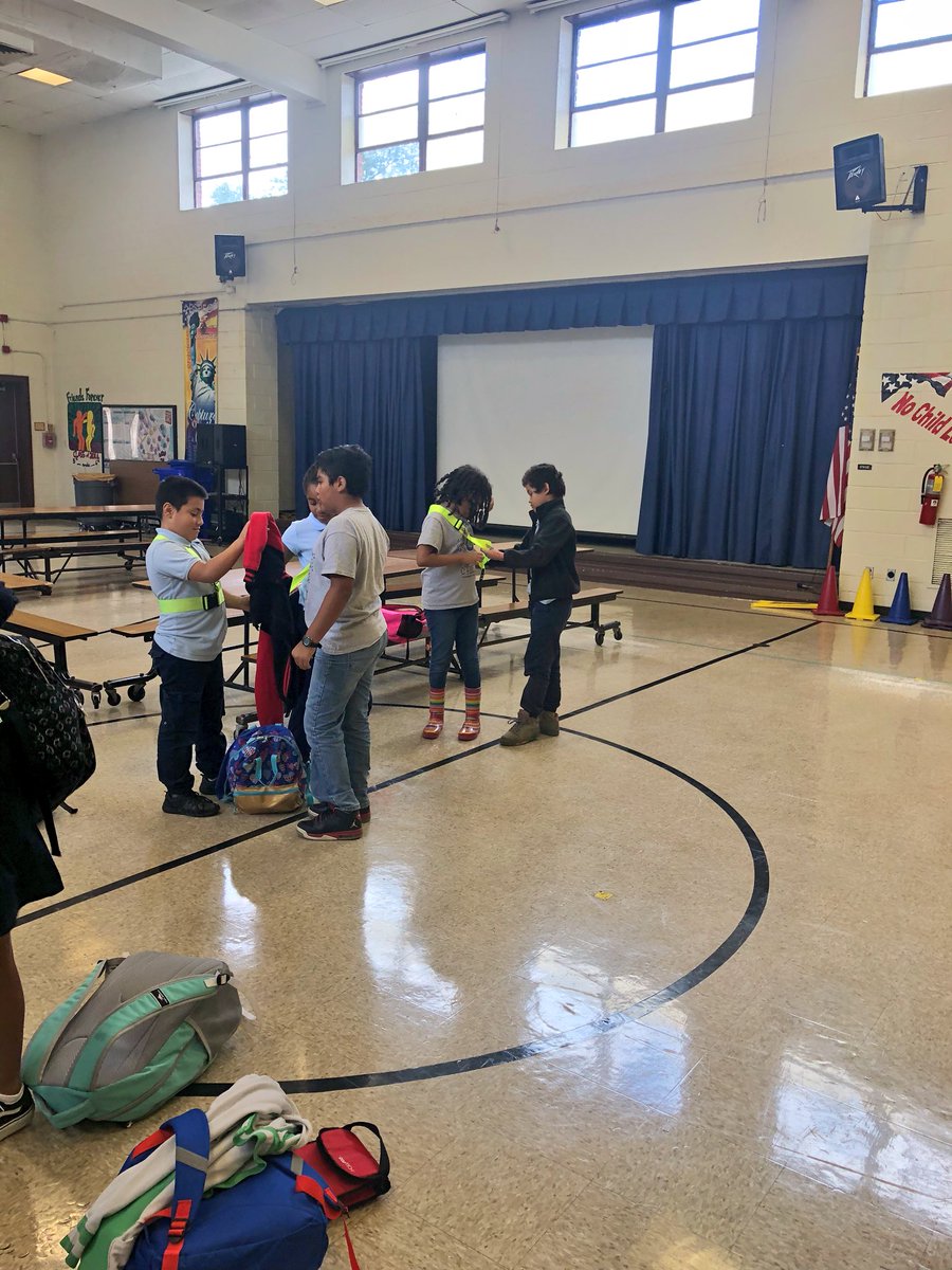 HeyDrDaniel's tweet photo. Changing of the “guard”! Second week of Safety Patrol Bootcamp is done and the B week team did an amazing job! Next up, A week team! #buildingstudentleaders #achillumstory https://t.co/Rn8LV1d3vL