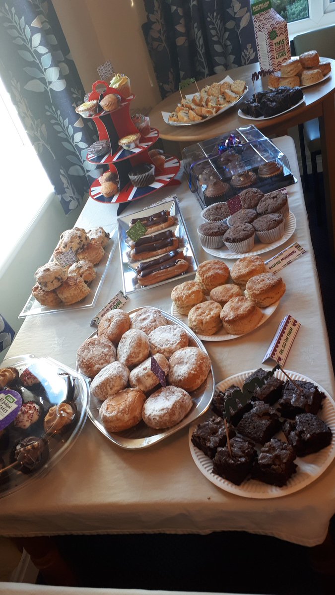 Donnakain7's tweet photo. Brilliant morning for our @macmillancoffee morning. Everyone enjoyed our cakes @DonwellHouse1 thanks to all involved it's really appreciated https://t.co/jEr8kOsaoW
