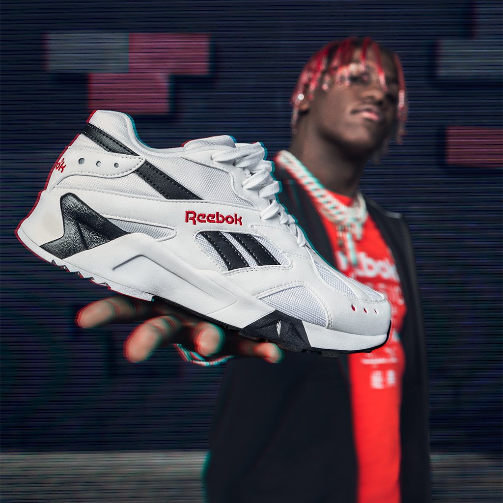 Champs Sports on Twitter: "Lil Yachty posted in the Reebok Aztrek | A '90s in this lightweight runner built for style | Cop October 4th at Champs! https://t.co/2x30FB0ify" / X