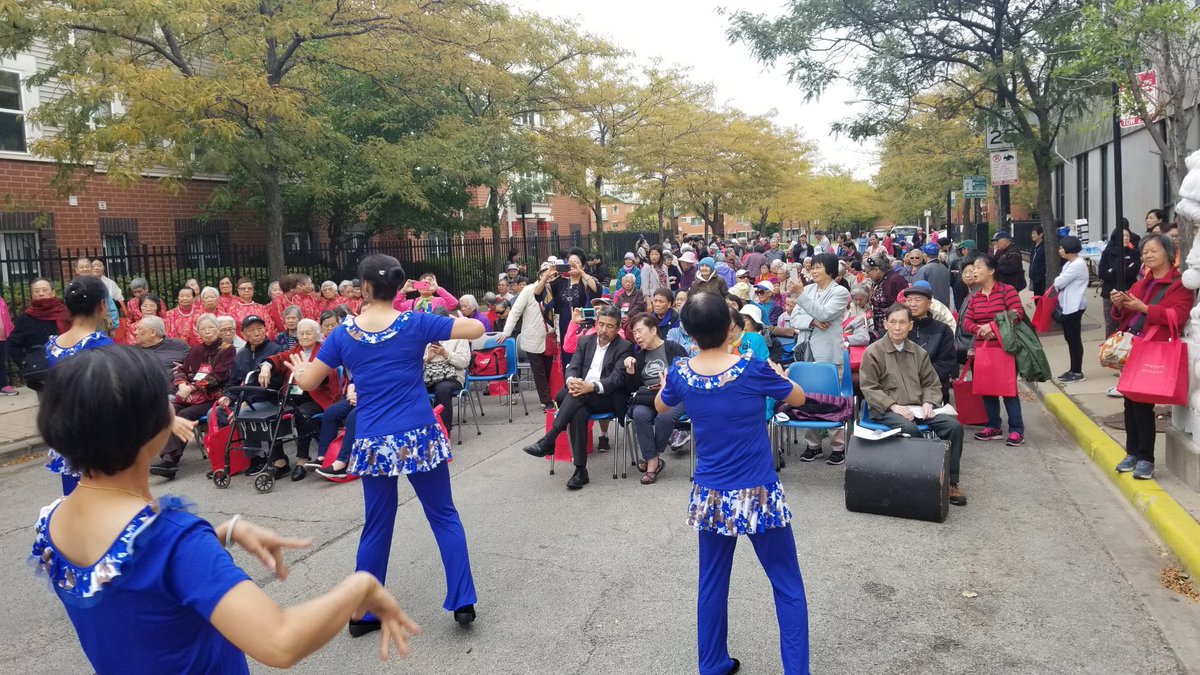 Hanging out at the CASL Senior Homes Block Party in celebration of their 35th Anniversary. Thanks for having me. <a href="/312Chinatown/">Chicago Chinatown</a> <a href="/Chinatown312/">Chicago Chinatown Chamber of Commerce</a> #25thwardChicago #Chinatown