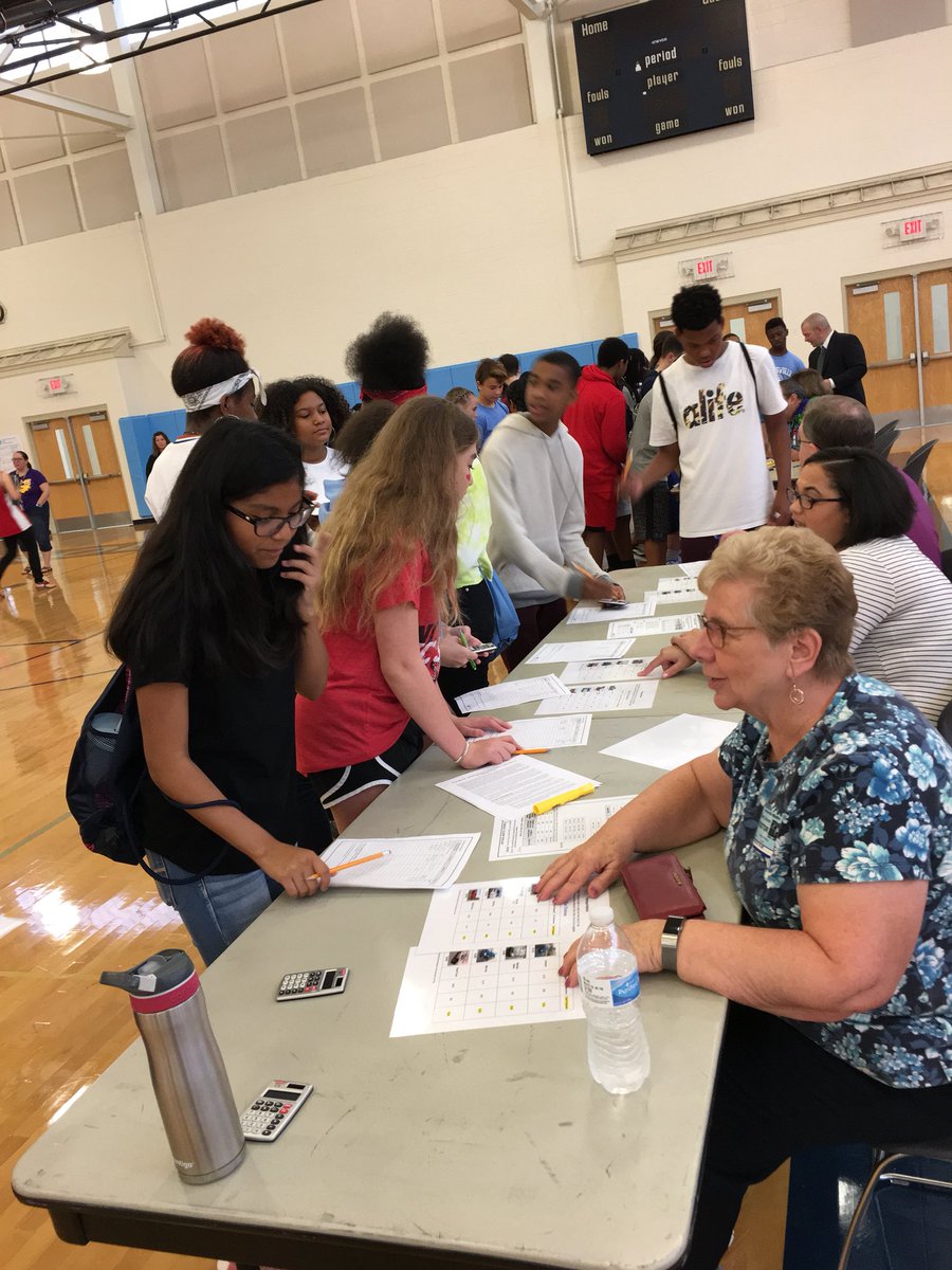 MsGoshay's tweet photo. Successful Reality of Money today. Thank you SECU, Rolesville High School NAS, and the many volunteers that supported RMS today. https://t.co/4hcJ46qm5u