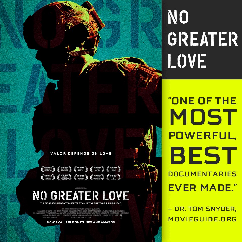 NOW AVAILABLE on iTunes, Amazon Video, Vimeo, &amp; DVD. See all the ways you can watch No Greater Love here: bit.ly/ngl-amazon-itu…