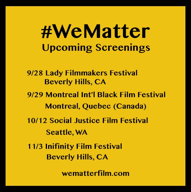 #WeMatter Film tweet media