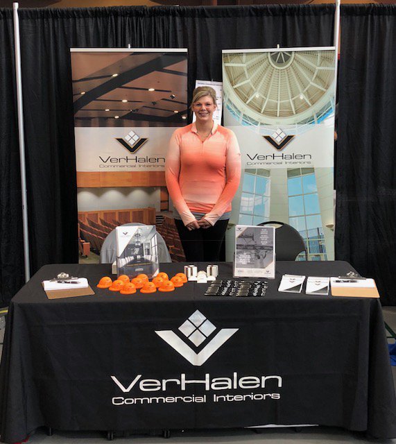 Today we will be at <a href="/MSOE/">MSOE</a>'s #CareerFair until 2:30 PM. Come visit Jenny at our booth to learn more about job opportunities at VerHalen!
