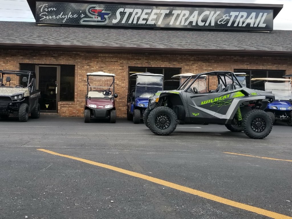 tsurdykestt's tweet photo. Welcome to Tim Surdyke’s Street Track &amp; Trail! Featuring: @TextronOffRoad @EZGOvehicles @altamotors https://t.co/s8gO95Nc22