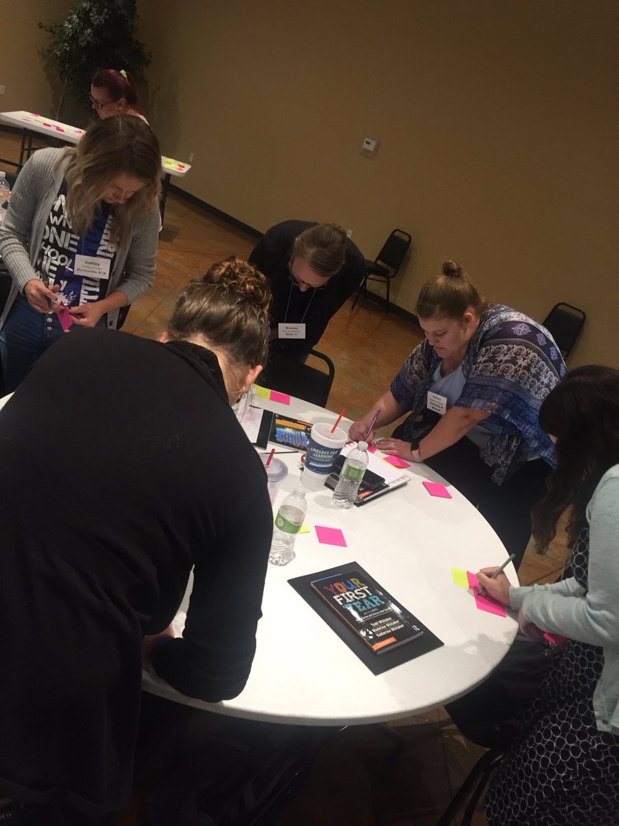 BethWhitaker2's tweet image. Gallery Walk to learn from each other.  Sharing solutions to classroom issues we all face. #PowerSharing #YourFirstYear #TeachingMatters