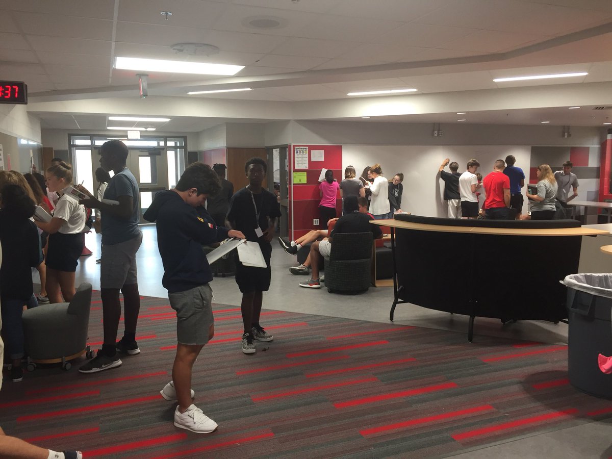 dinosawers's tweet photo. Algebra 1 collaborative groups tackling linear equation stations. #CHS9family #csidlearns #CISDCOVERSTORY @CoachShawTweets @ColleenFex https://t.co/YyZq8hmeGS